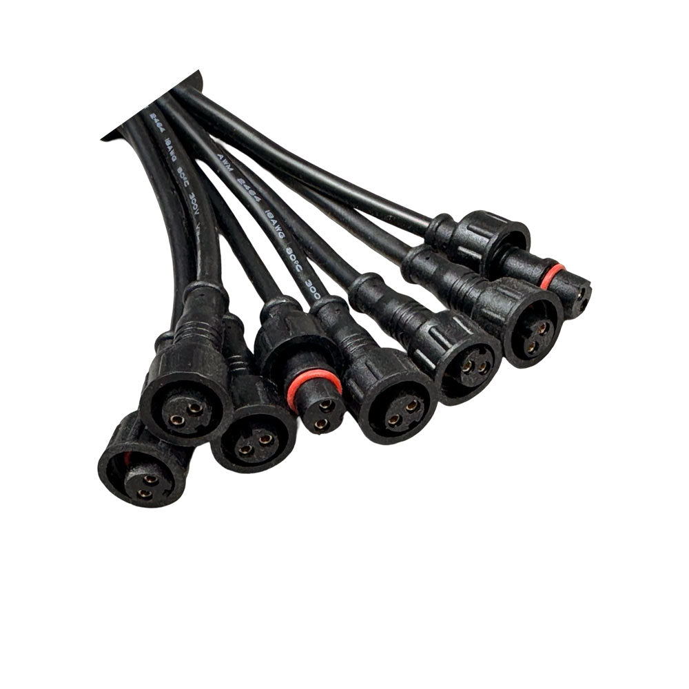MINI-X Series - White Rock Light  Kit, IP69k, 20 Piece Kit: Complete