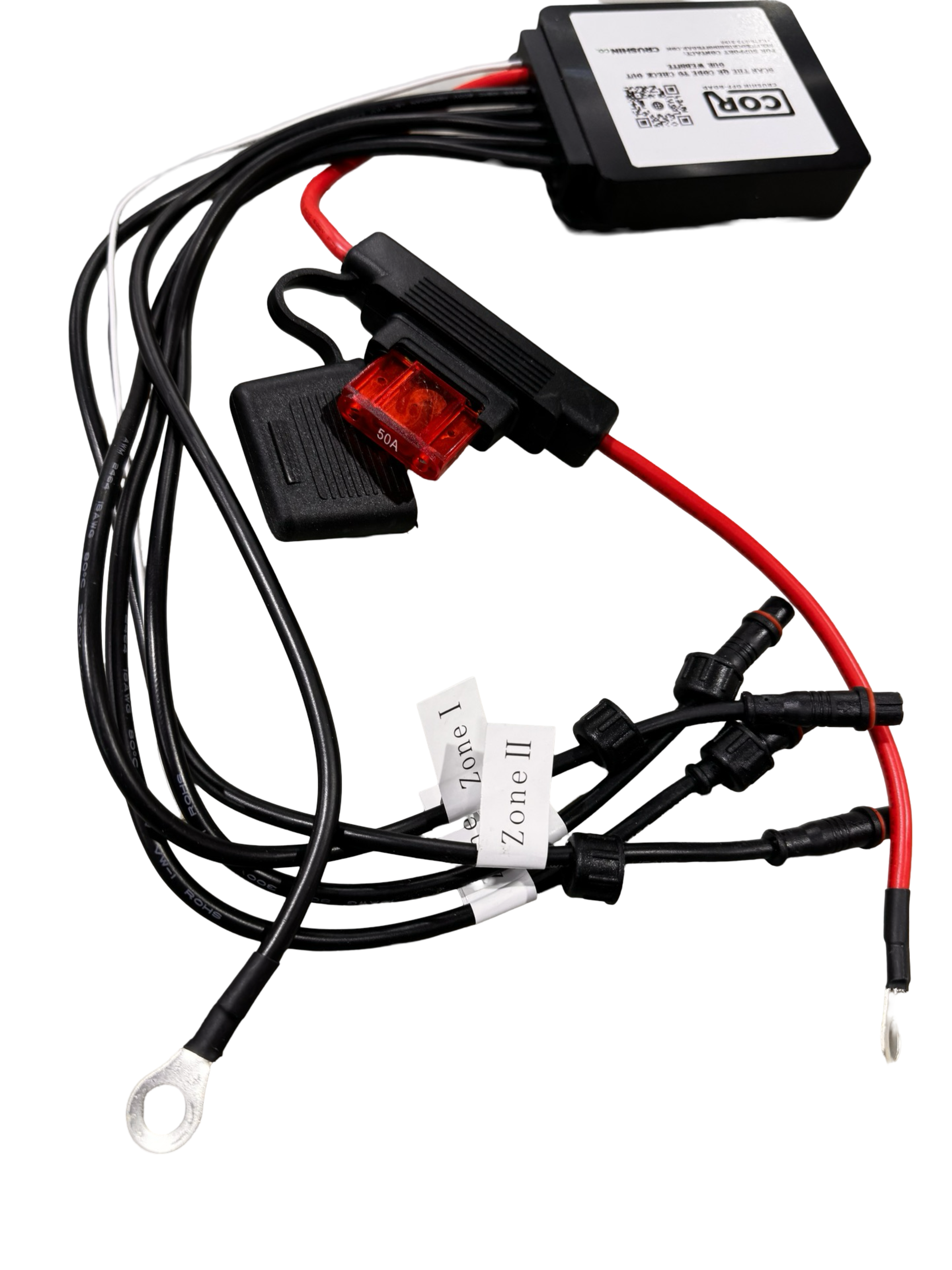 50A 2 Wire Single Color, Bluetooth LED Controller with IR Remote