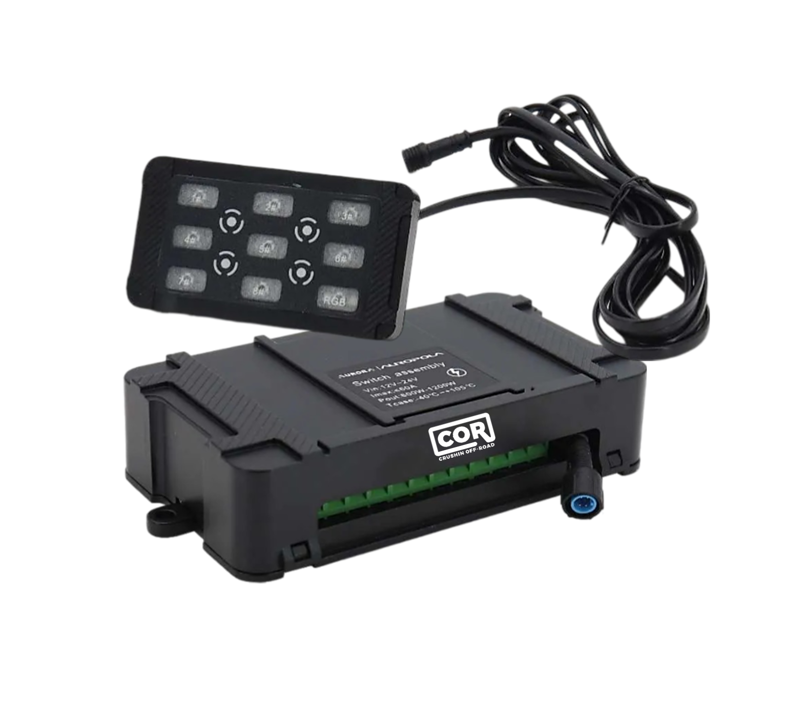 8 Port Multi-Switch Bluetooth Panel System Control Kit