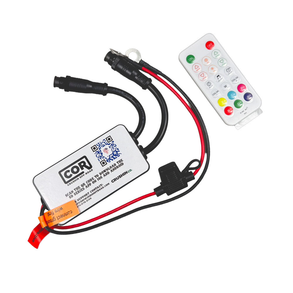 RGB+W 45 LED Pod with Dual Zone Controller, 1710 Lumen, G-Series