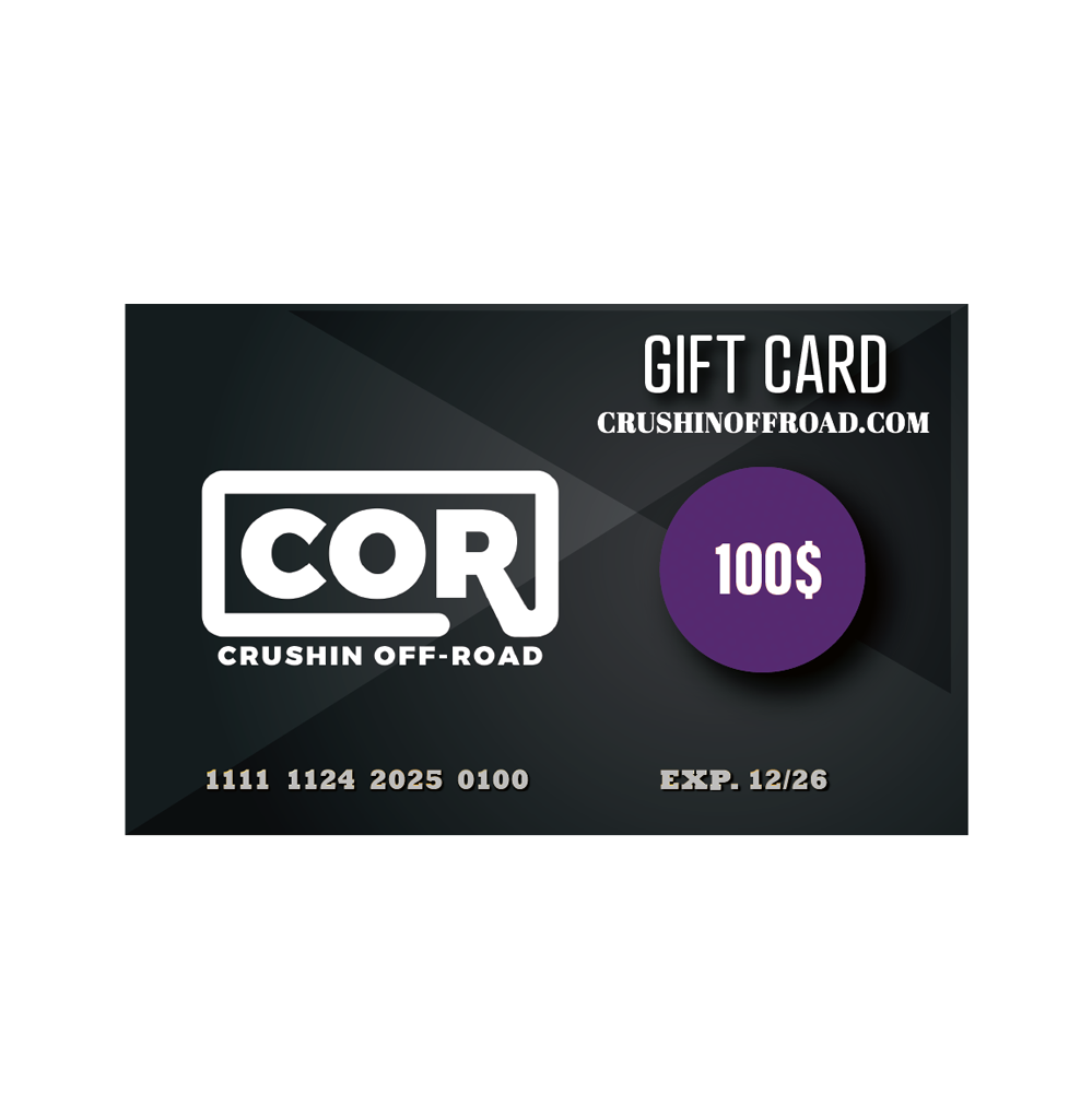 $100 Crushin Off Road Gift Card