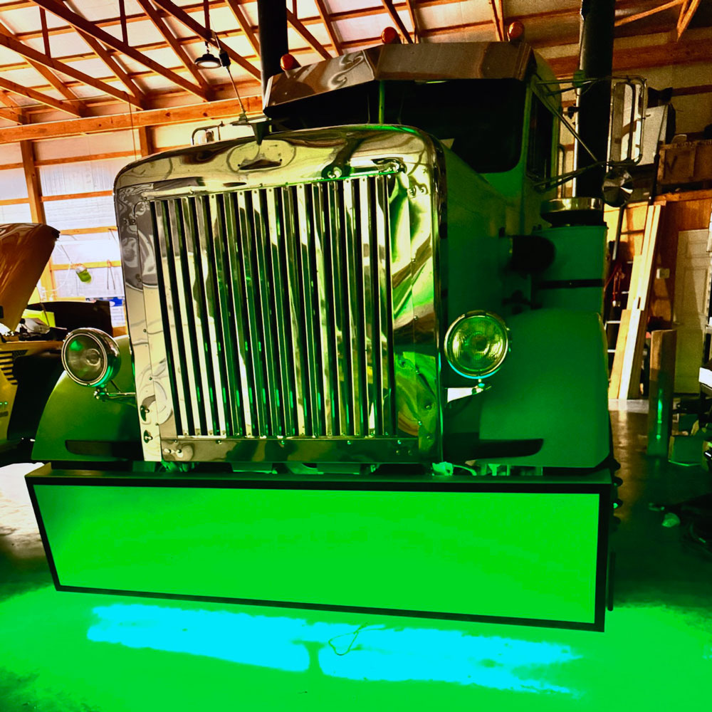 4' Green LED Portal Light Strip Kit, Double Row