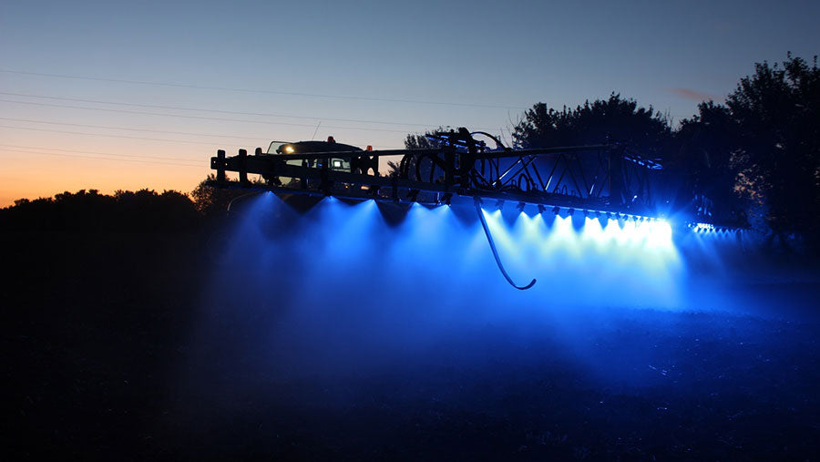 Blue LED Work Light - Agriculture Sprayer Light