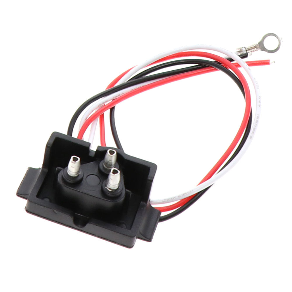 6.5″ Oval Amber LED Strobe-Flasher Kit