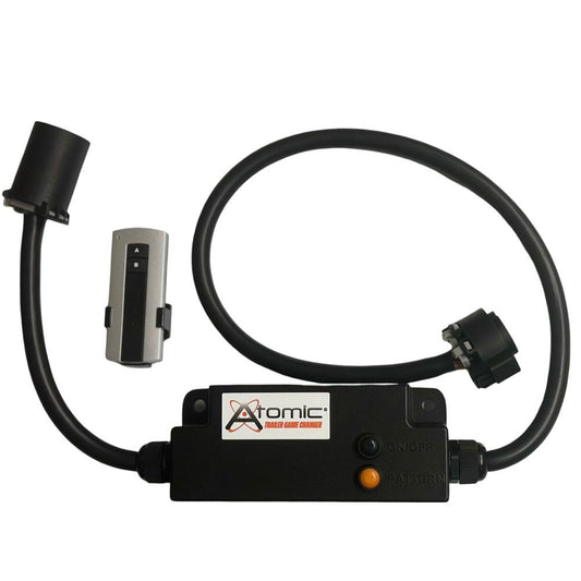 COR Trailer Strobe Flasher Kit, Under Truck Bumper Mount with Remote