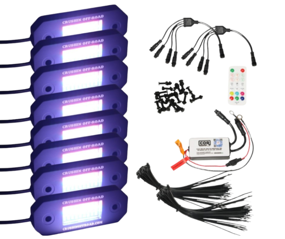 1790 Lumen RGB+W Rock Light Kits