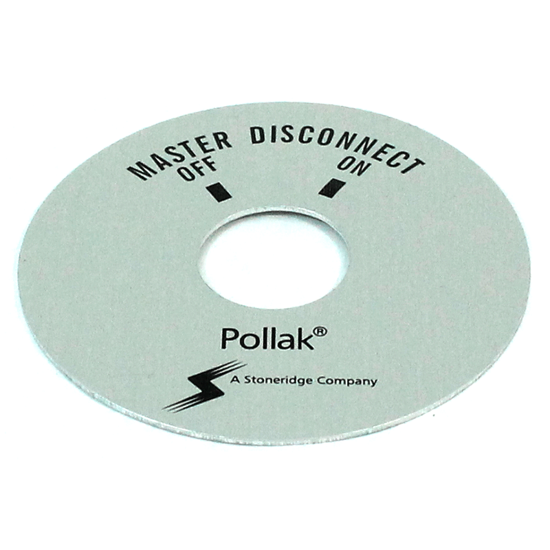 Master Disconnect, 180A, Lever Operated Switch, DPDT, Pollak 51-904