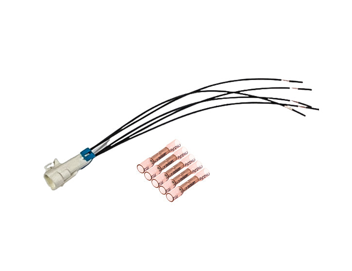 Delphi Metri-Pack 150 5 Way 18awg, Black 1' Pigtail