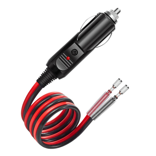 16awg Fused w/ LED, Cigarette Power Port Pigtail