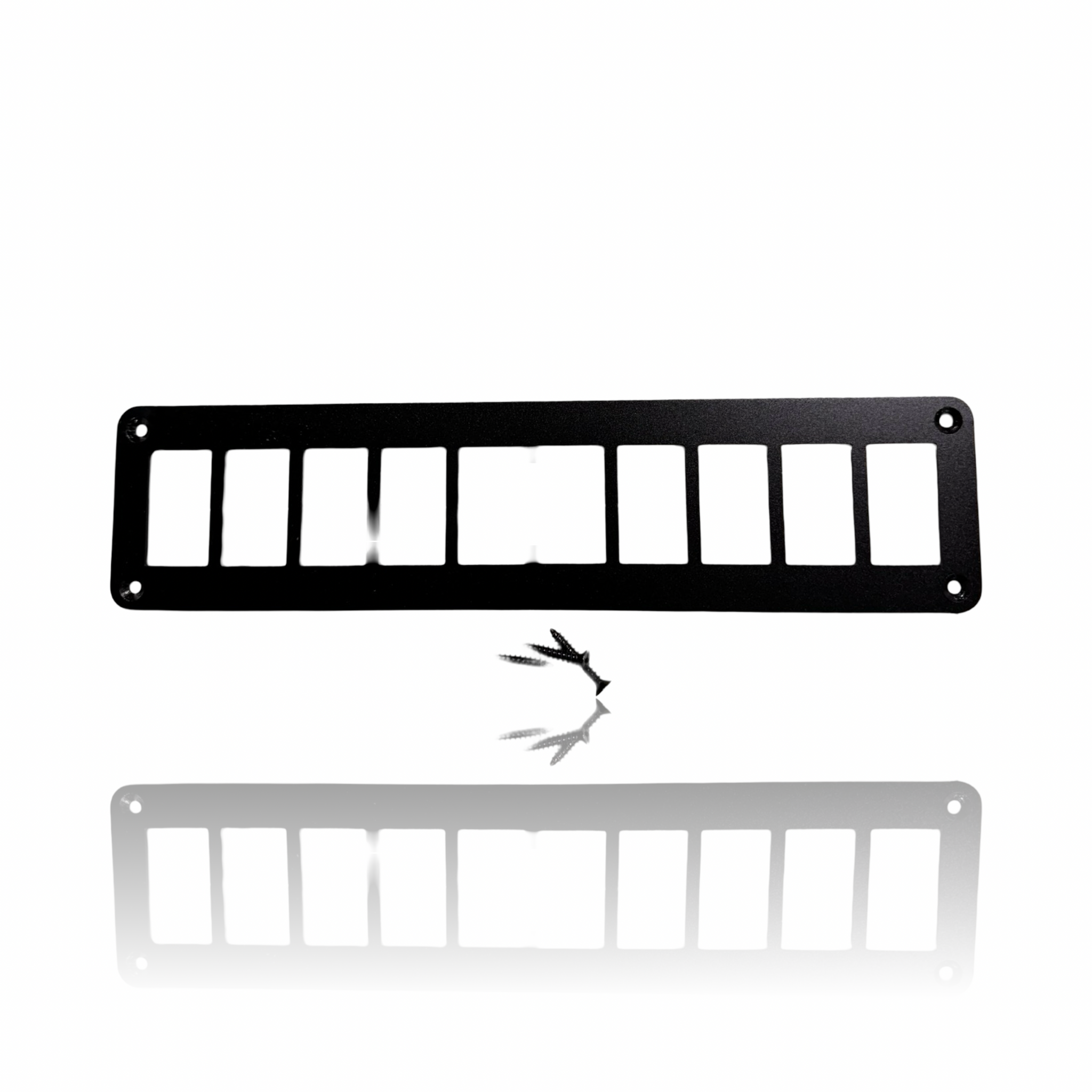 Rocker Switch Panel-10 Switch Panel Carling Style Snap In Switch