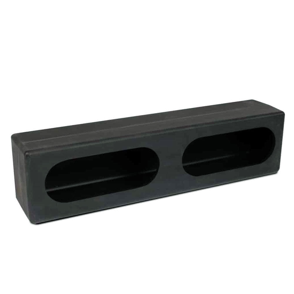 2 Oval Hole Box, Polyethylene