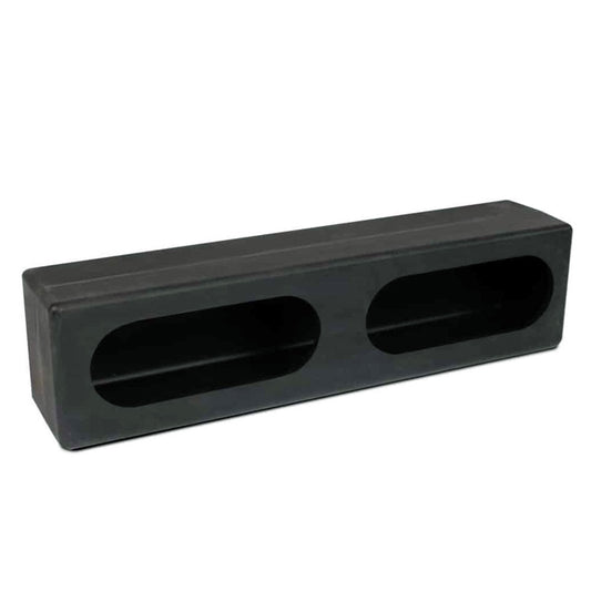 2 Oval Hole Box, Polyethylene