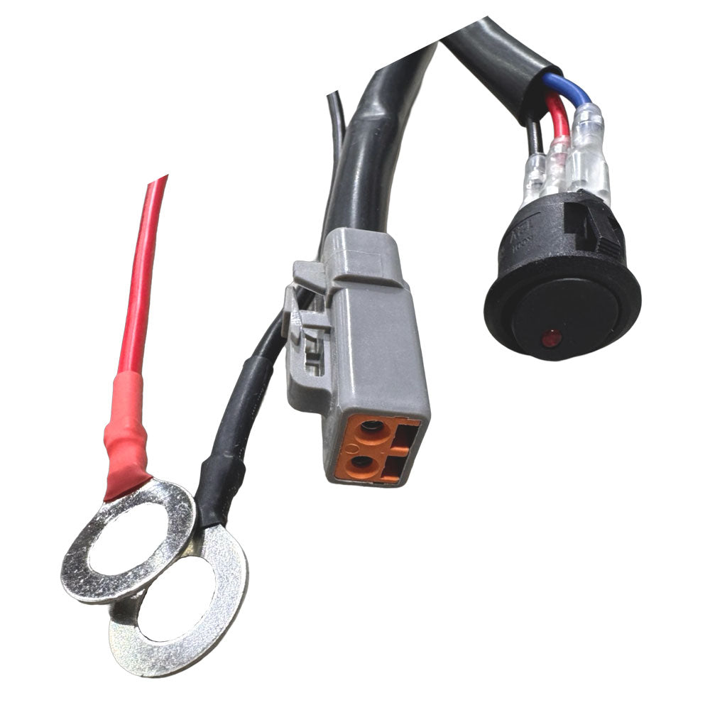 Power Harness for Light Bars with LED Switch, DTP Series