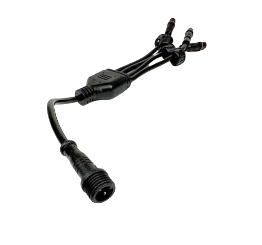 Splitter Cable - 2 Pin, 6 Way  SINGLE COLOR