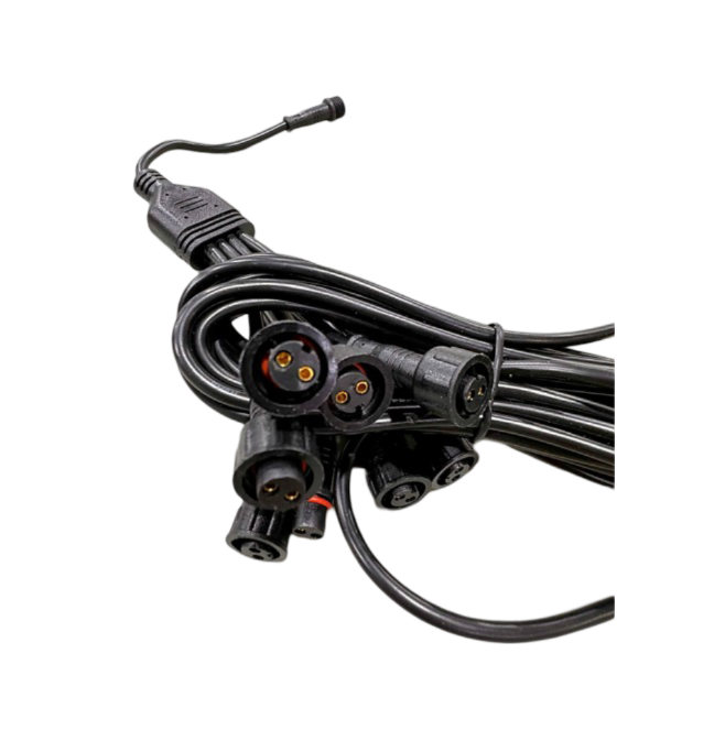 Splitter Cable - 2 Pin, 6 Way  SINGLE COLOR