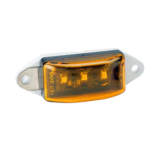1 3/4" Amber Ear Mounted Base Marker LED Light