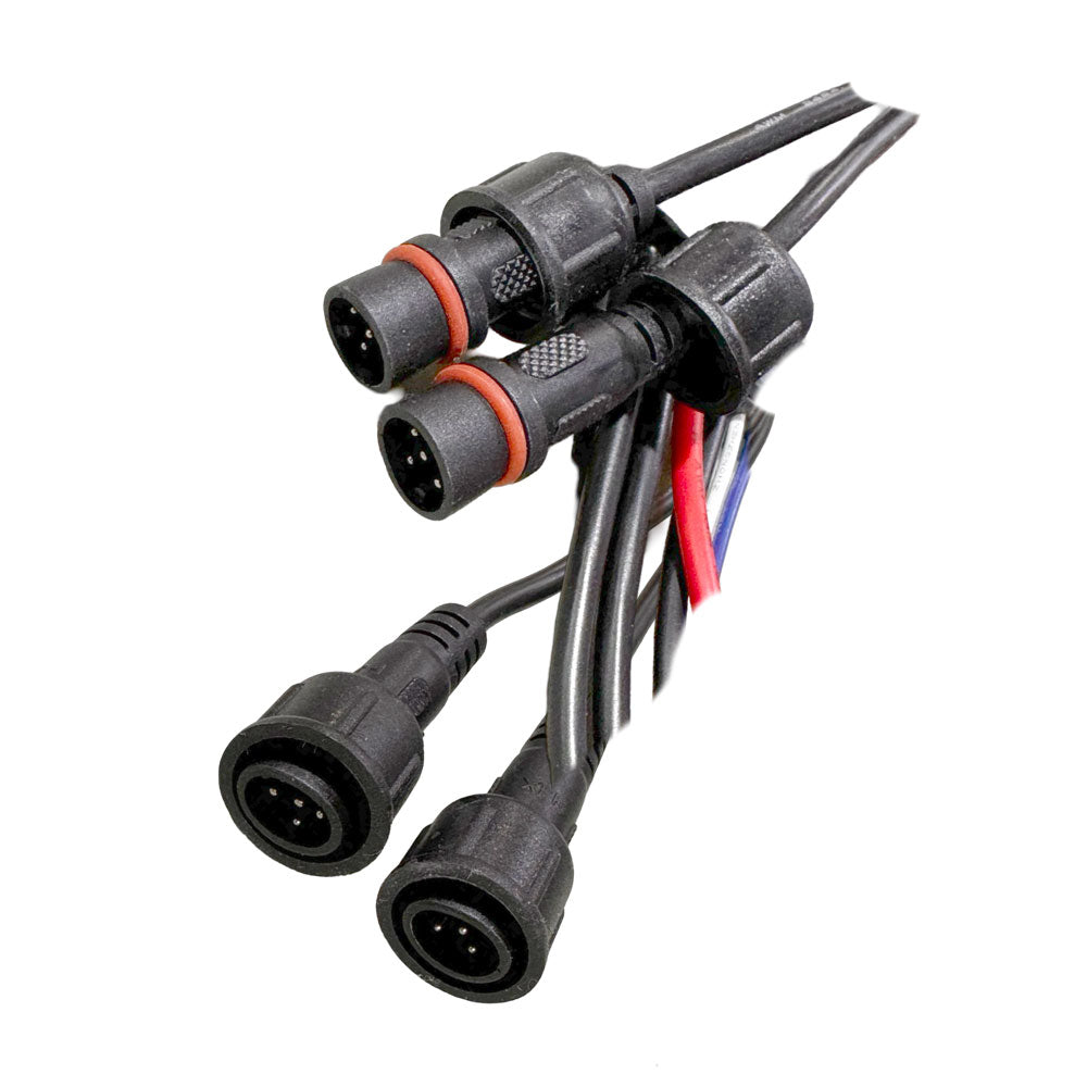 50A 5 Wire RGB+W Bluetooth LED Controller with IR Remote