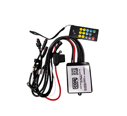2 Wire 4 Zone Single Color 30AMP Bluetooth Controller Kit
