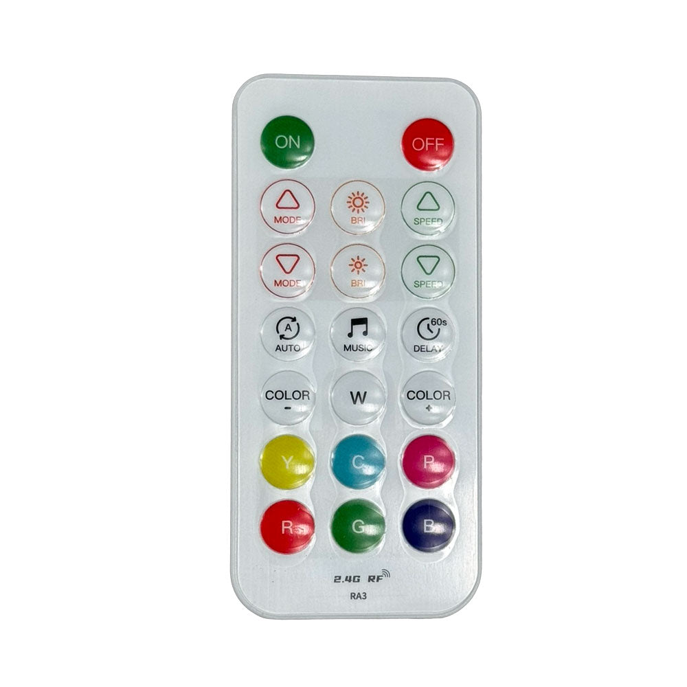 8 Piece RGB+W 45 LED Pod with Dual Zone Controller, 1710 Lumen, G-Series