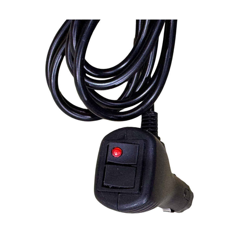 White-Amber LED Strobe, Roof Mount, Magnet Mount