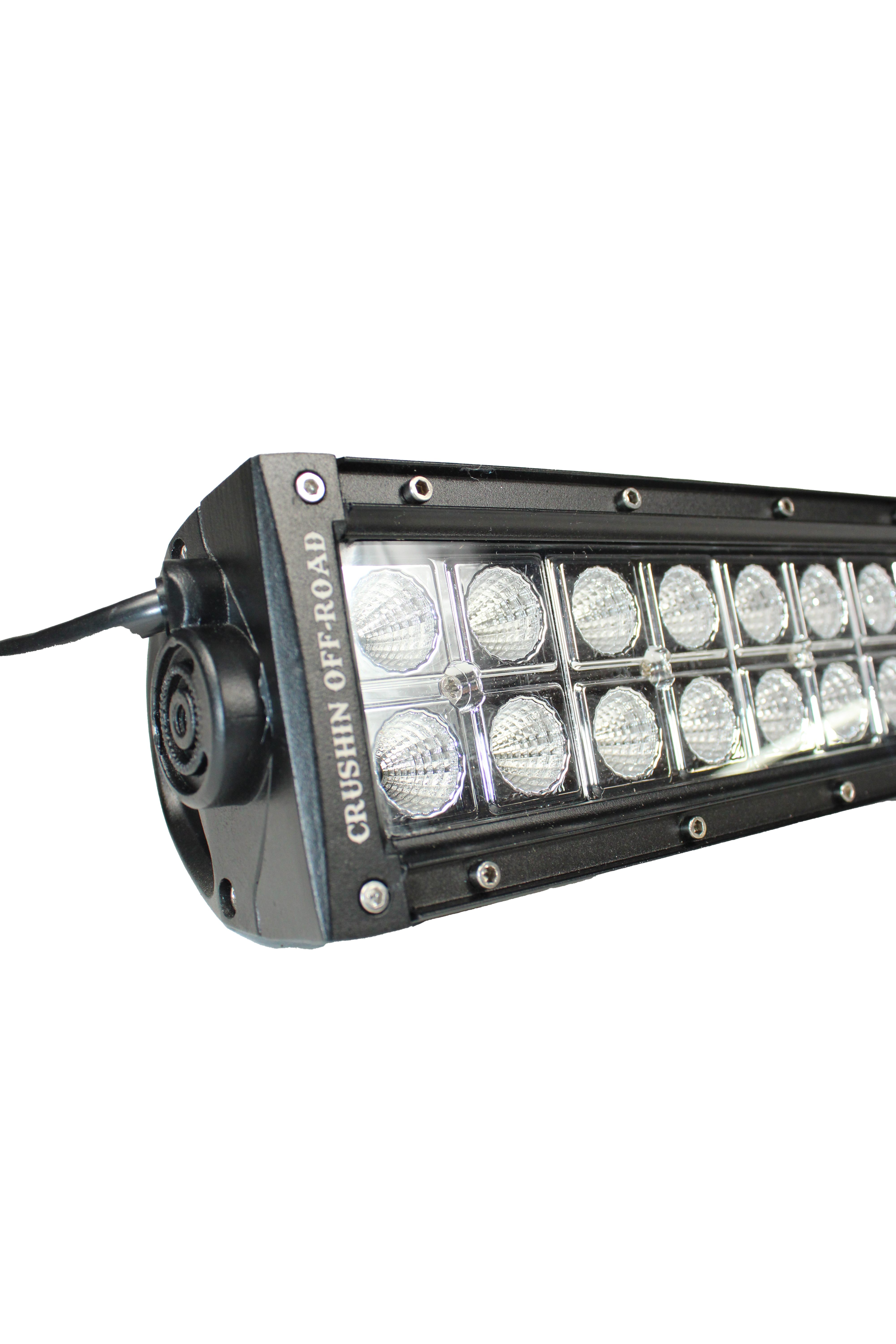 Dual Row, Straight White LED Light Bar