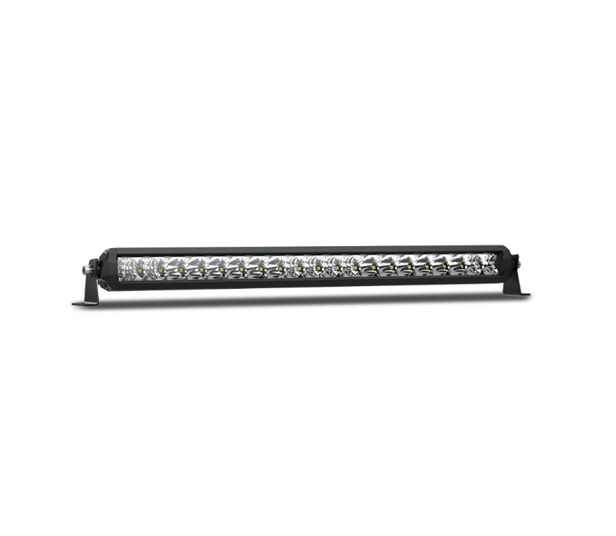 Heavy Duty Screwless Single Row White LED Light Bar