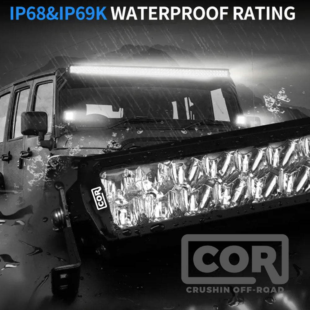 Heavy Duty Screwless Double Row LED Light Bar