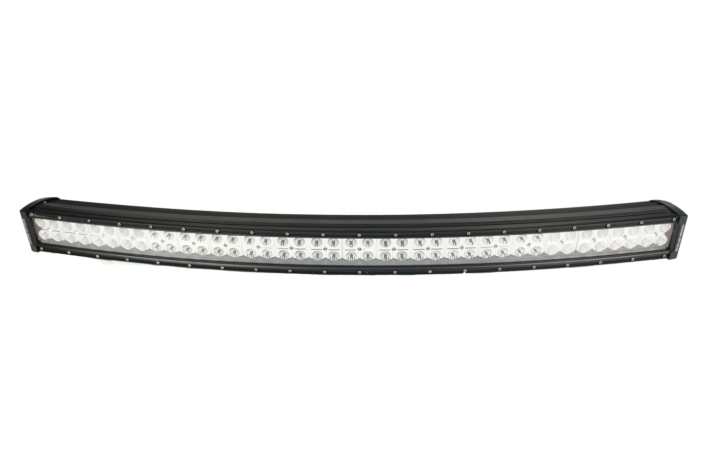 Curved Dual Row White LED Light Bar