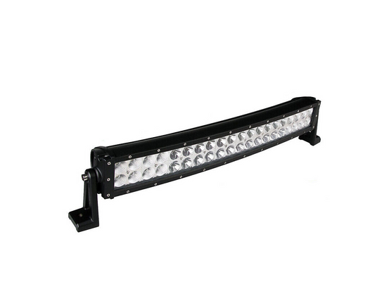 Curved Dual Row White LED Light Bar