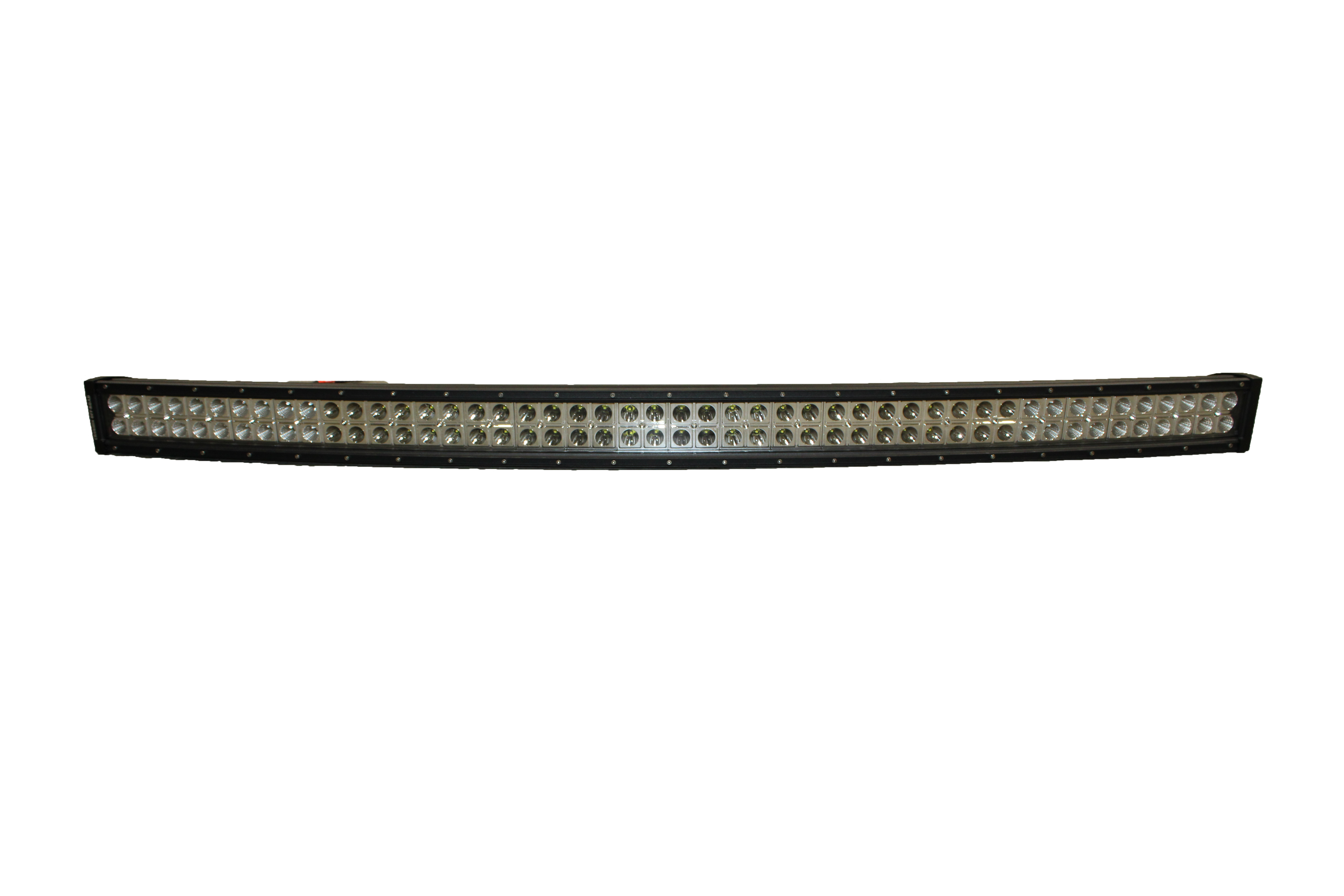 Curved Dual Row White LED Light Bar