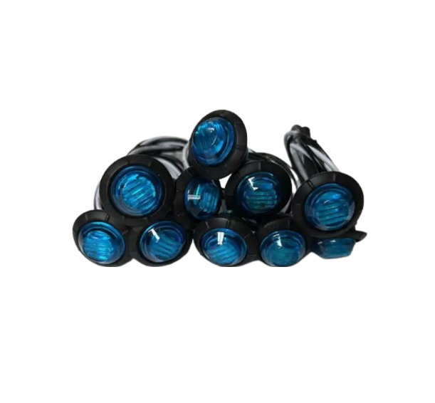 LED Round Marker Lights, 3/4