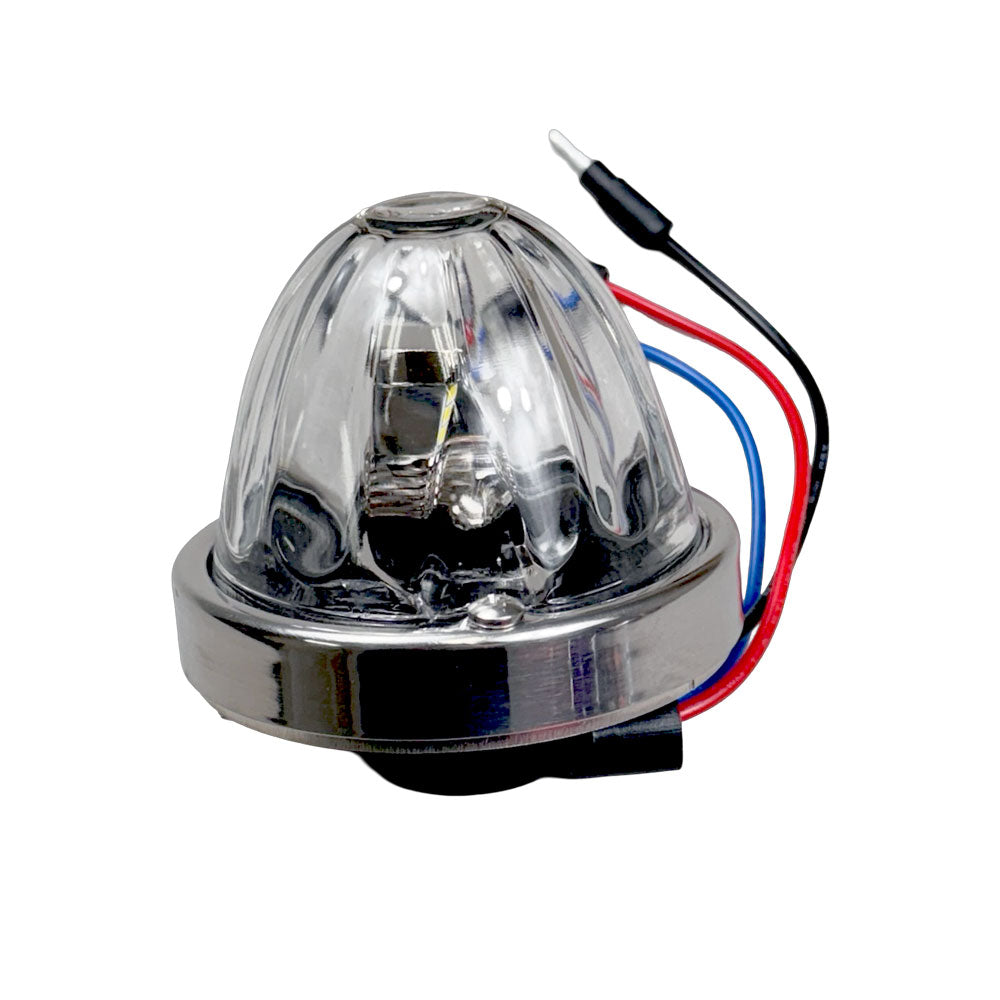 Clear/White 3157 Flush Mount Watermelon Light Kit