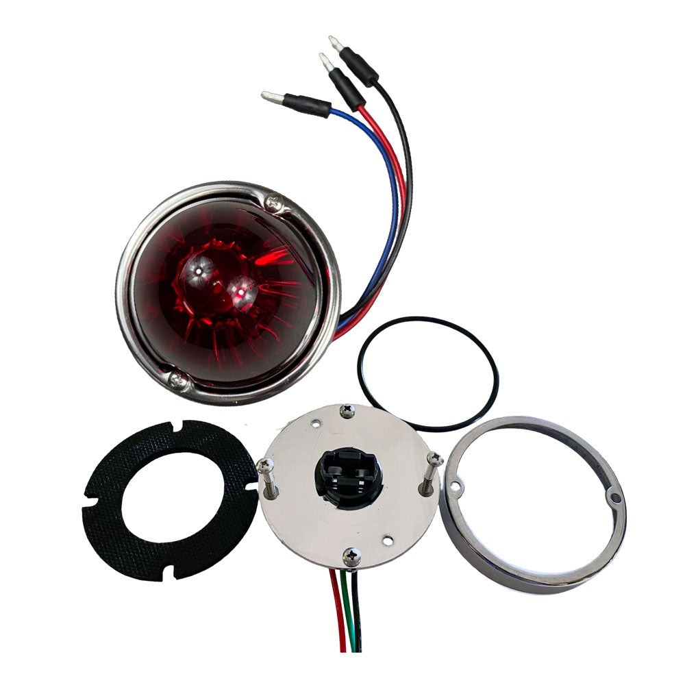 Red 3157 Flush Mount Watermelon Light Kit