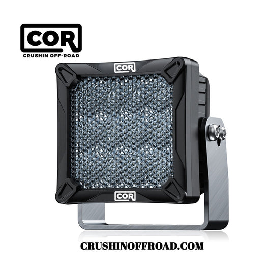 4"- Super Heavy Duty, 10,652 LM Diffusion LED Work Light