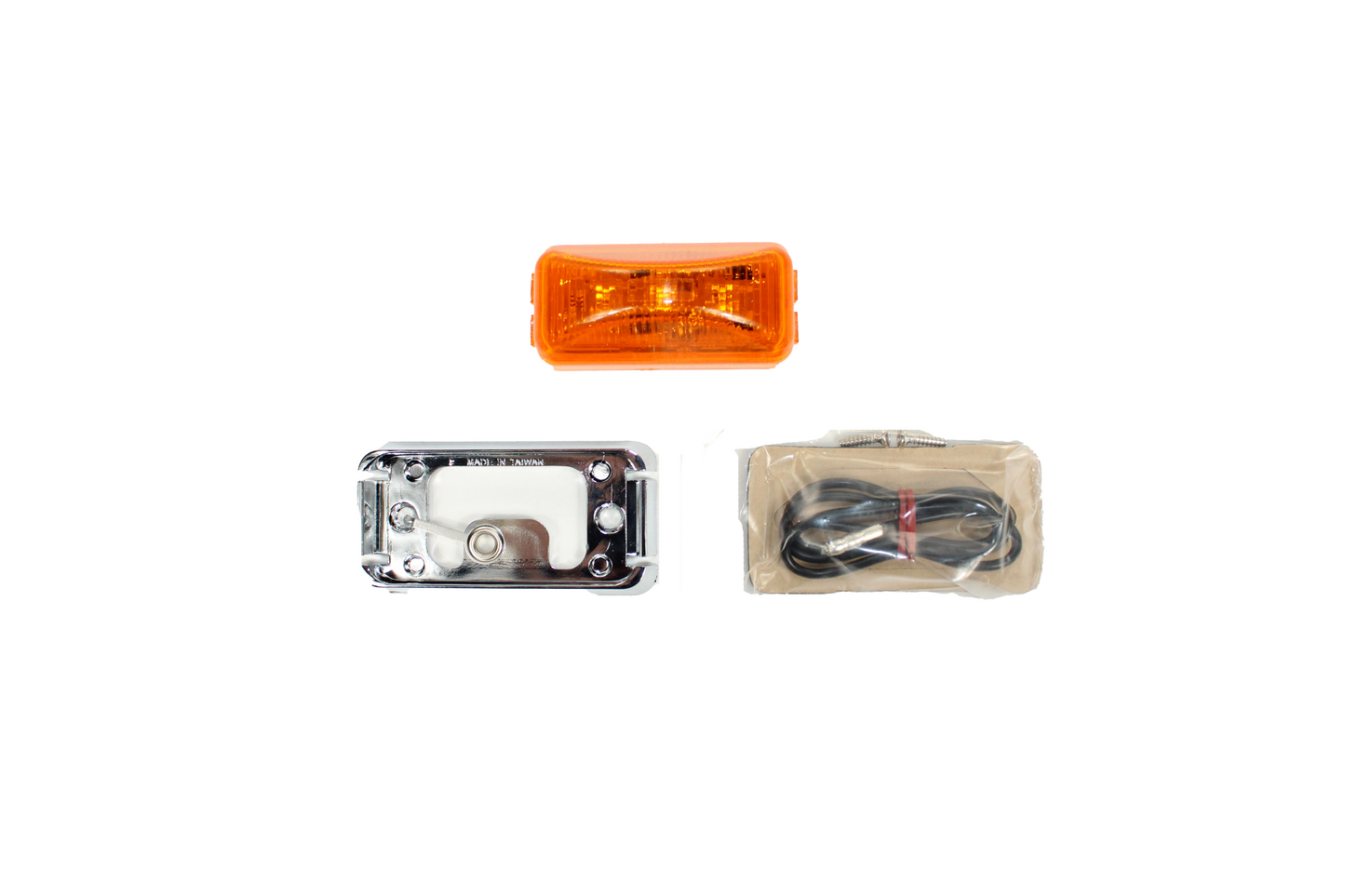 2 1/2" x 1 1/4" Rectangle LED Trailer Marker Lights