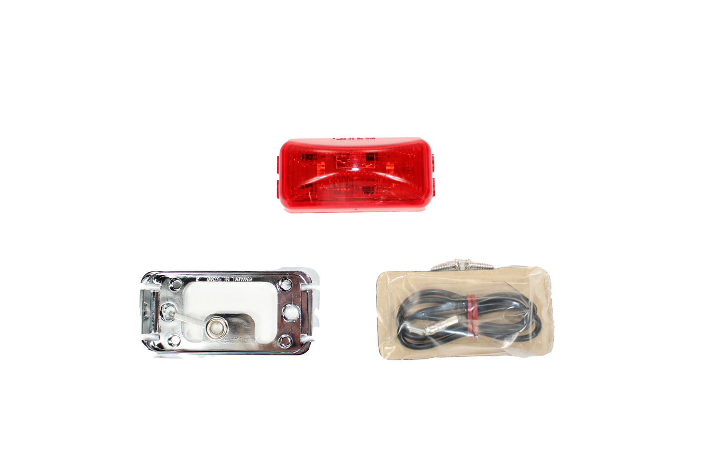 2 1/2" x 1 1/4" Rectangle LED Trailer Marker Lights