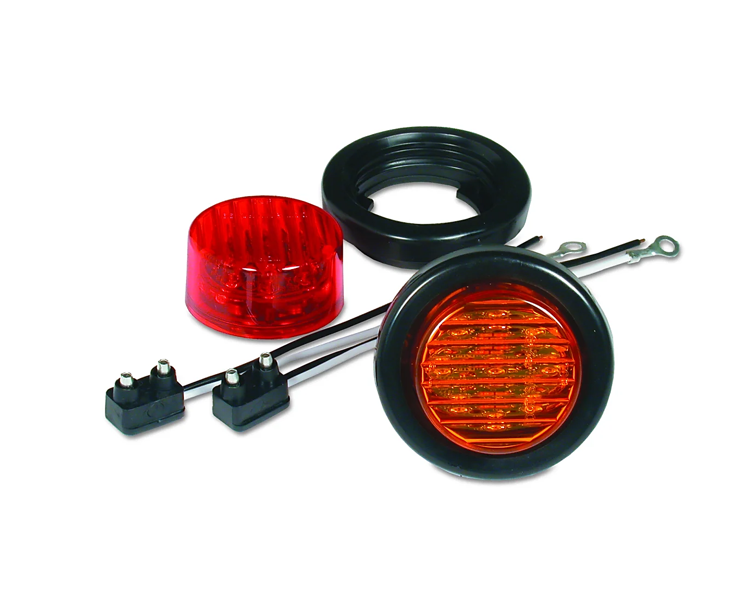 2″ Standard Round LED Trailer Marker Lights