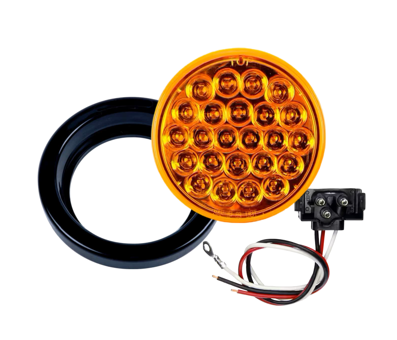 4″ 18 Diode, Round LED Stop-Turn-Tail Lights