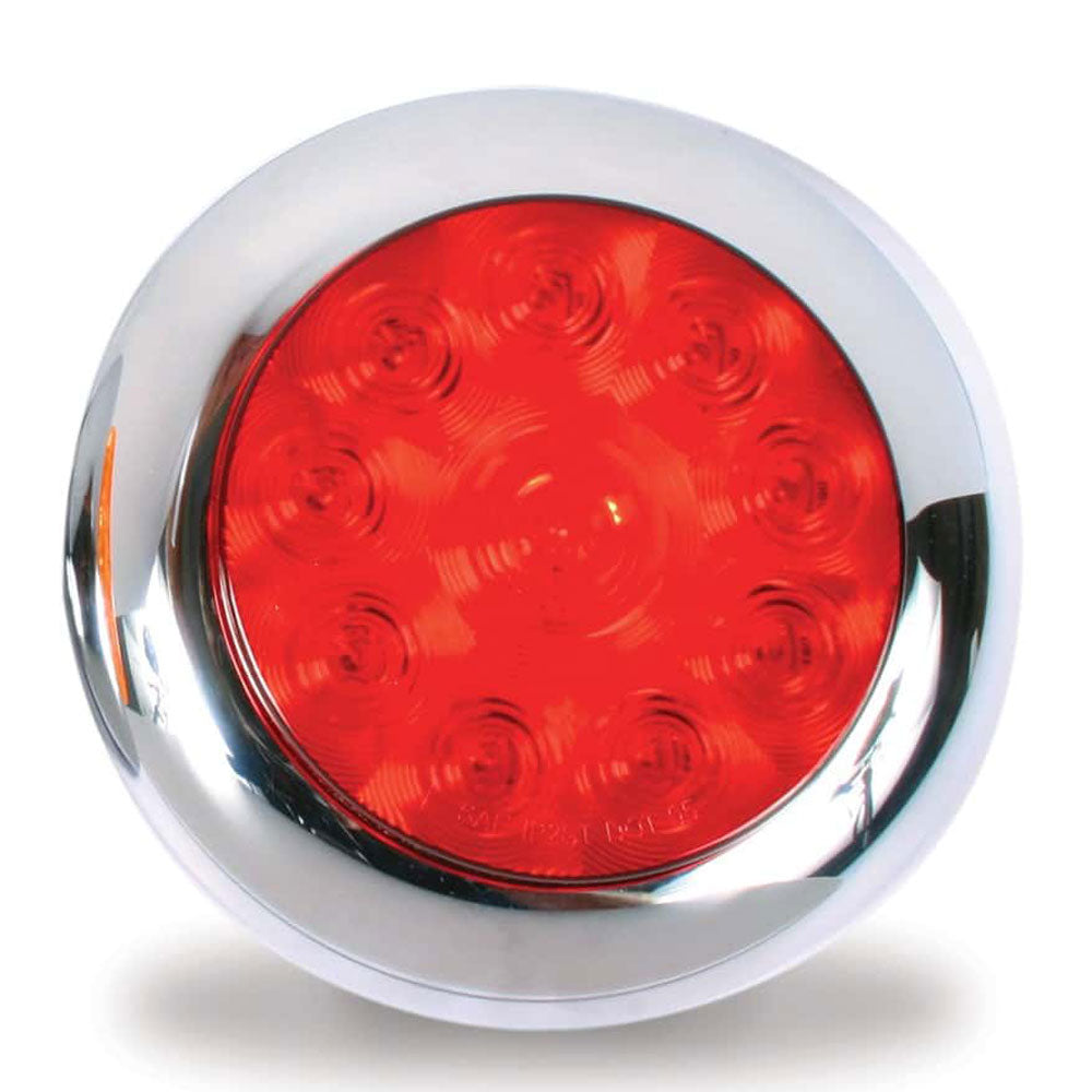 4" 10 Diode Pre-Wired Surface Mounted LED Light with Bezel