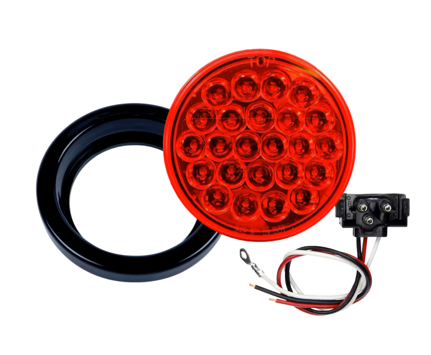 4″ 18 Diode, Round LED Stop-Turn-Tail Lights