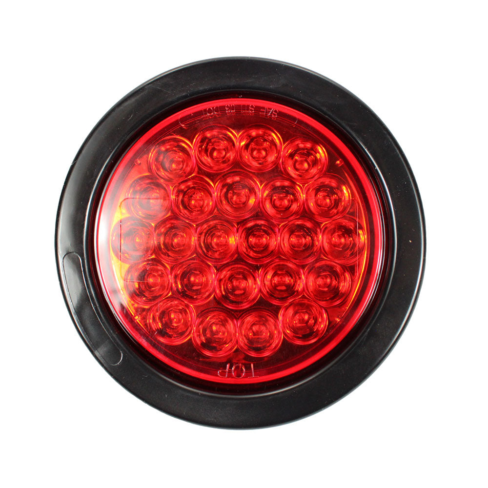 4″ Round LED Mirror Finished LED Tail Lights