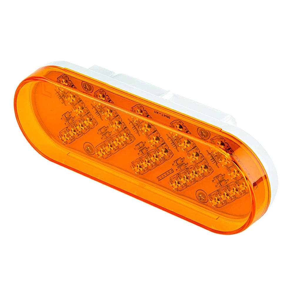 Oval LED Amber Light with Sequencing Turn Signal