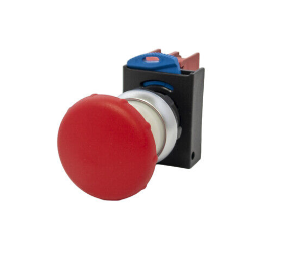 Emergency Stop Switch Kit, Push Pull, 22mm Bore