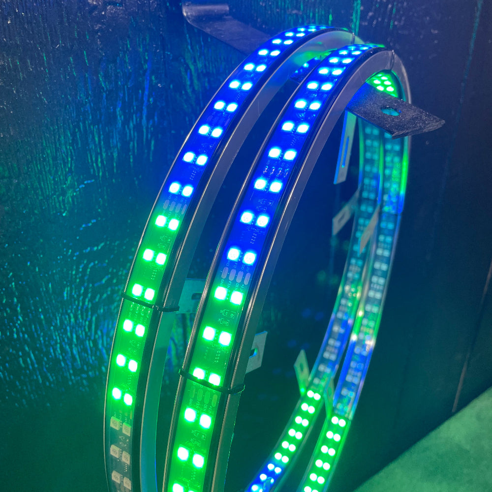 DREAM Color Double Row, Double Sided Wheel Lights