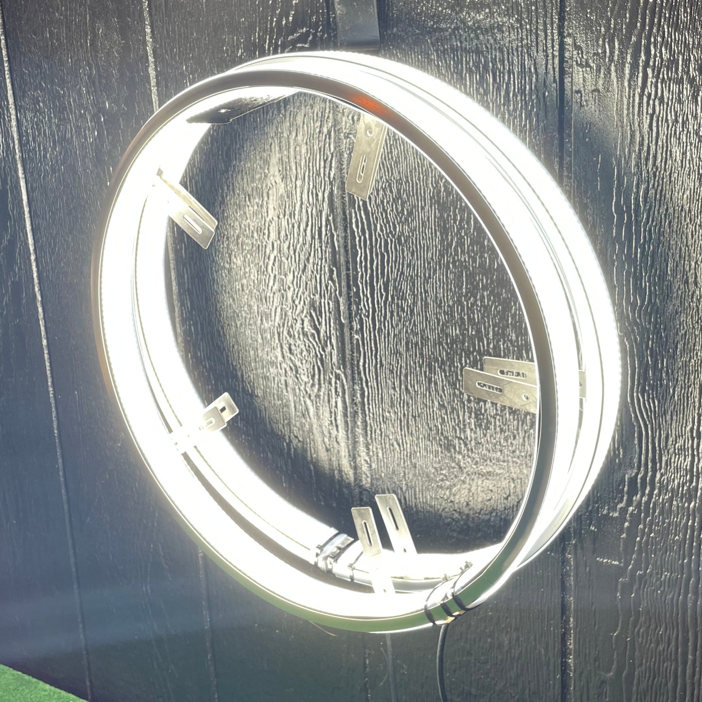 4 PC, 5 Row Double Sided LED Pure White Wheel Light Kit