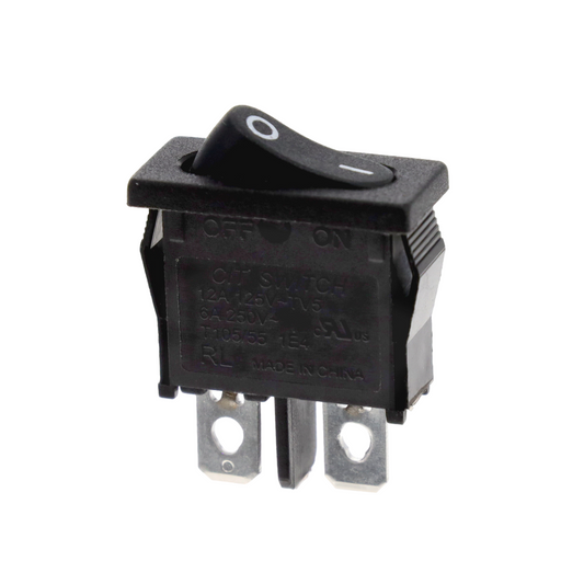 Rectangle Switch Rocker, SPST, 1/4" x 1"