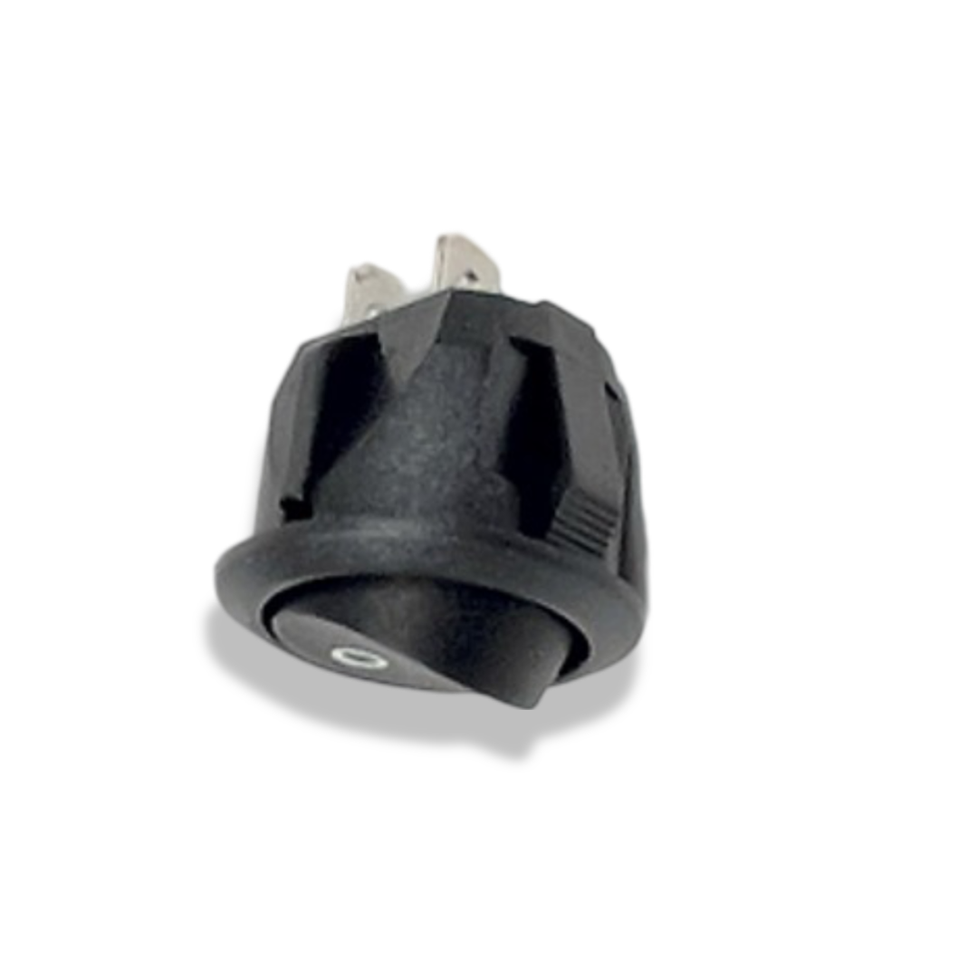 Round Rocker Switch, SPST, 20mm