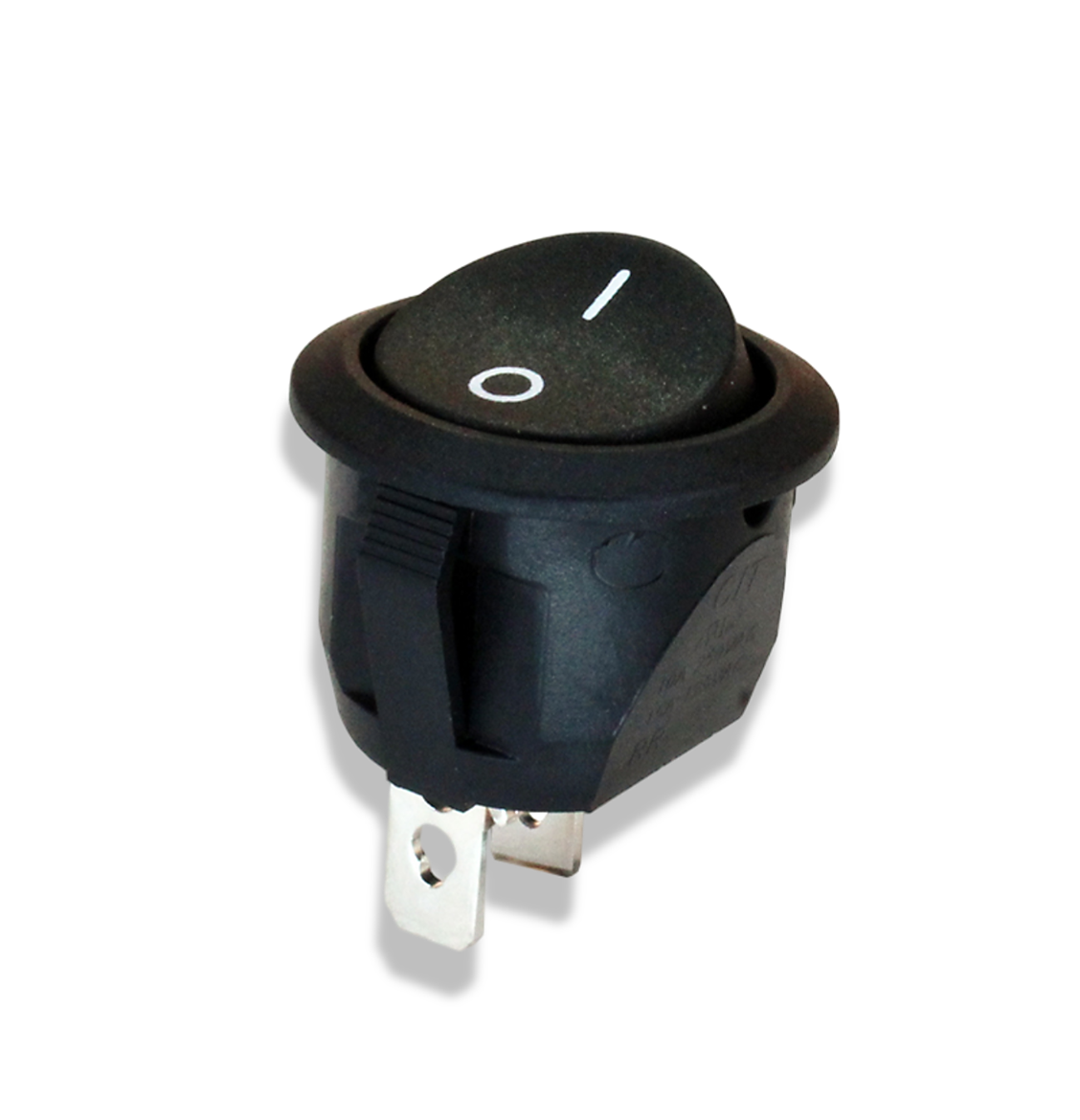 Round Rocker Switch, SPST, 20mm