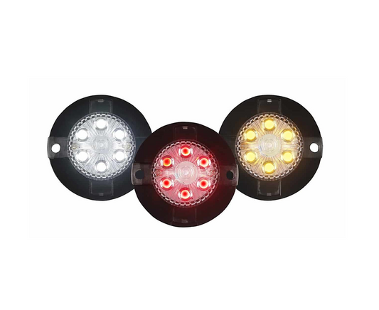 Mini-X Extreme Round LED Strobe Lights