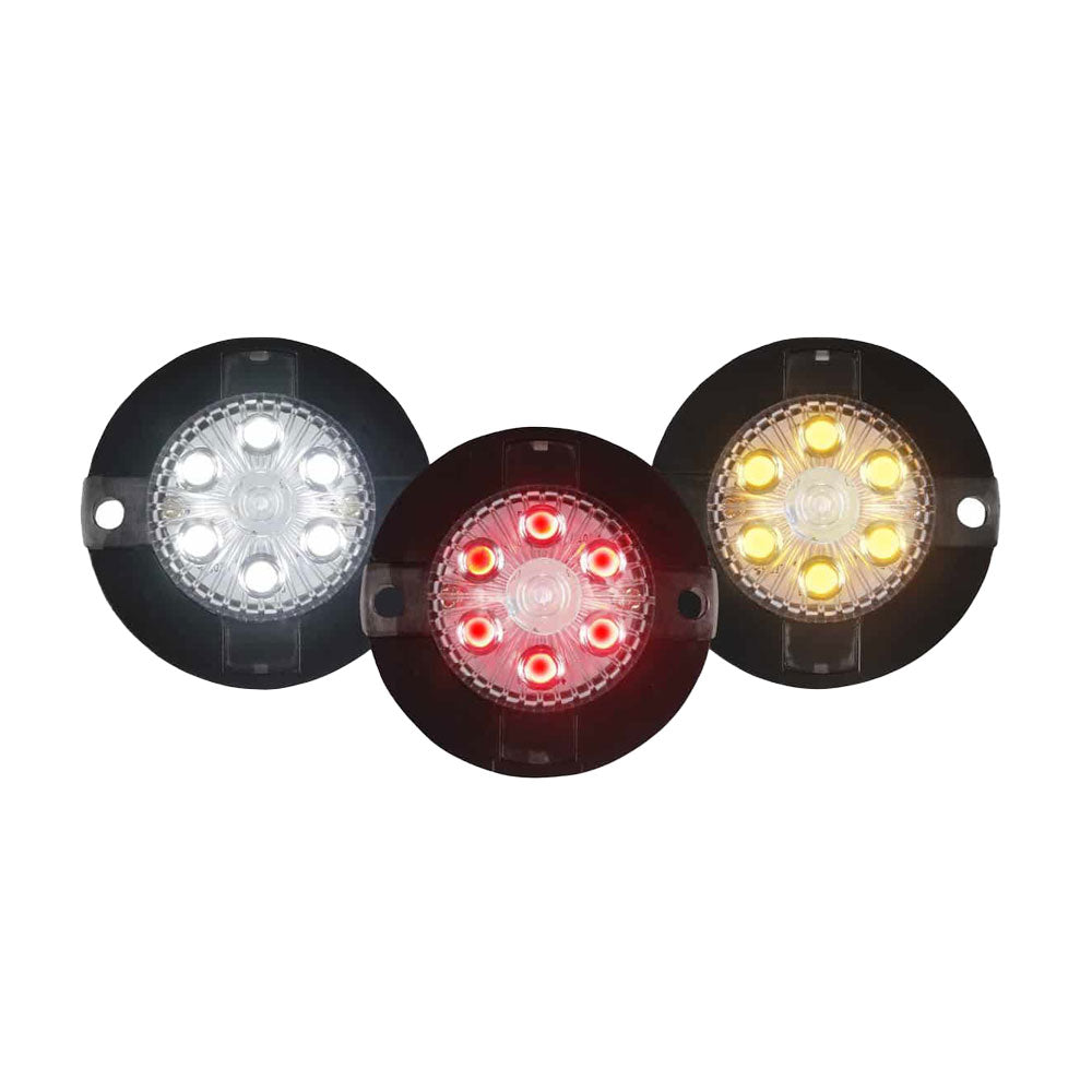 Mini-X Extreme Round LED Strobe Lights